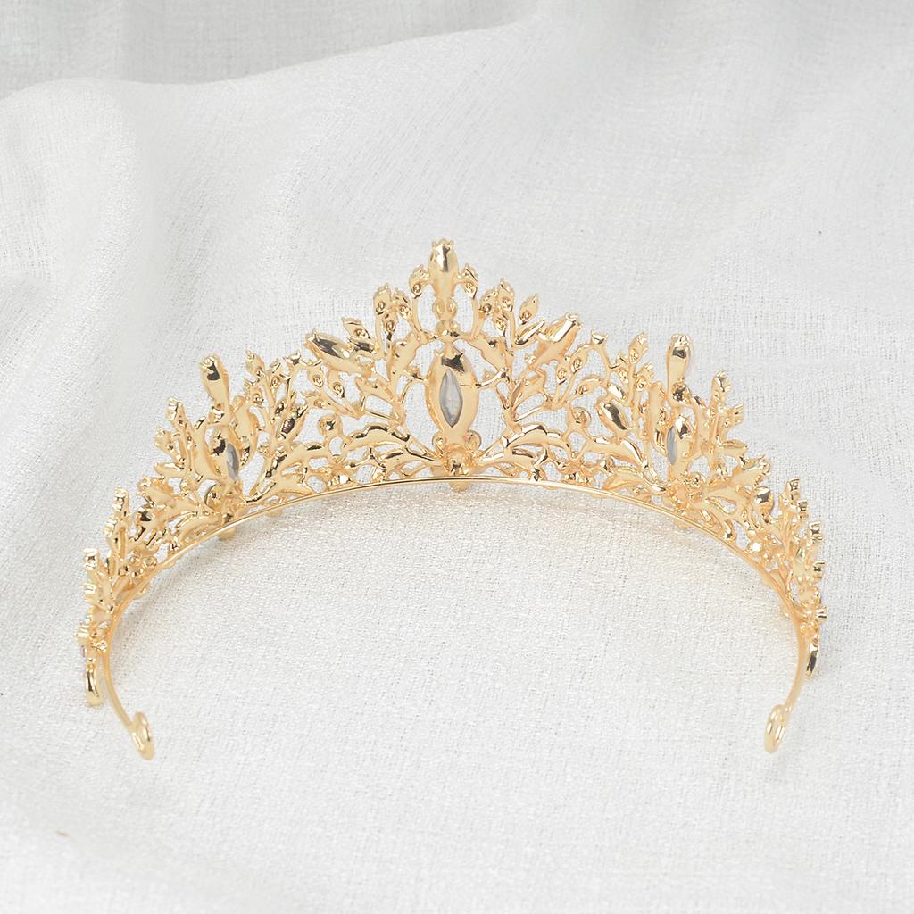 Children's Little Princess Crown Hairpin Birthday Performance Performance Decorative Headdress Hair Accessories Bridal Headdress High-end