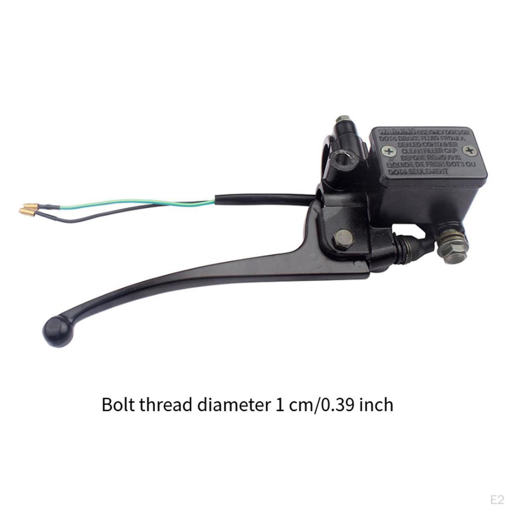 Front Brake Master Cylinder Lever Pump UTV ATV Parts Replacement Simple Installation