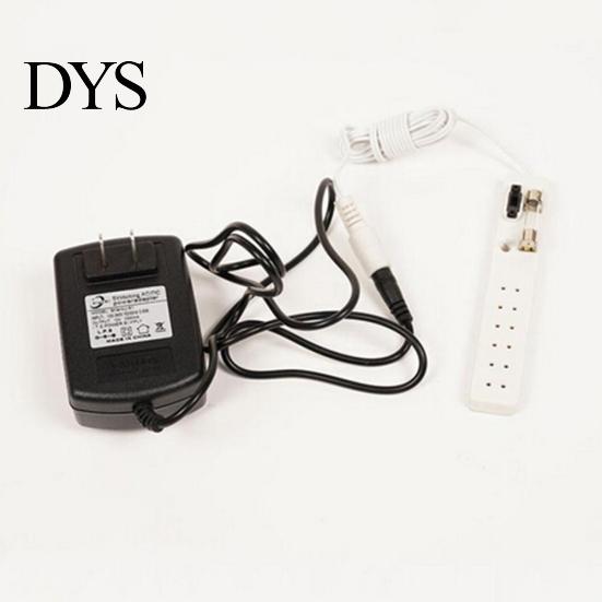 1/12 Dollhouse 6Way Socket Converter Accessory for 12V Miniature Lighting Lamp