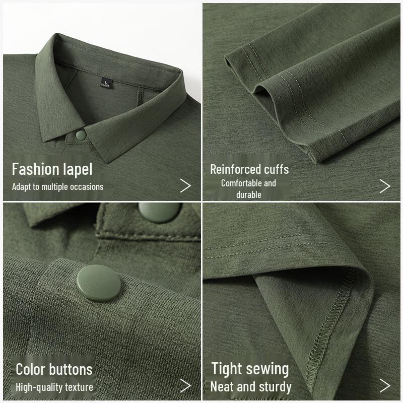 Jeep Men's Long Sleeve Polo T-Shirt