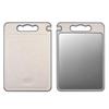 Food Grade Wheat Straw Noodles 304 Stainless Steel Double-Sided Cutting Board with Titanium Plate