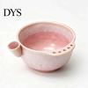 Escurridor Rápido para Frutas y Verduras Cerámica con Diseño de Remolino de Bayas, Colador de Frutas Auto Giratorio con Recipiente Filtrante Integrado y Agujeros de Drenaje, Preparación de Cocina