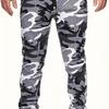 2024 Men's British Style 3D Printed Sports Casual Trousers