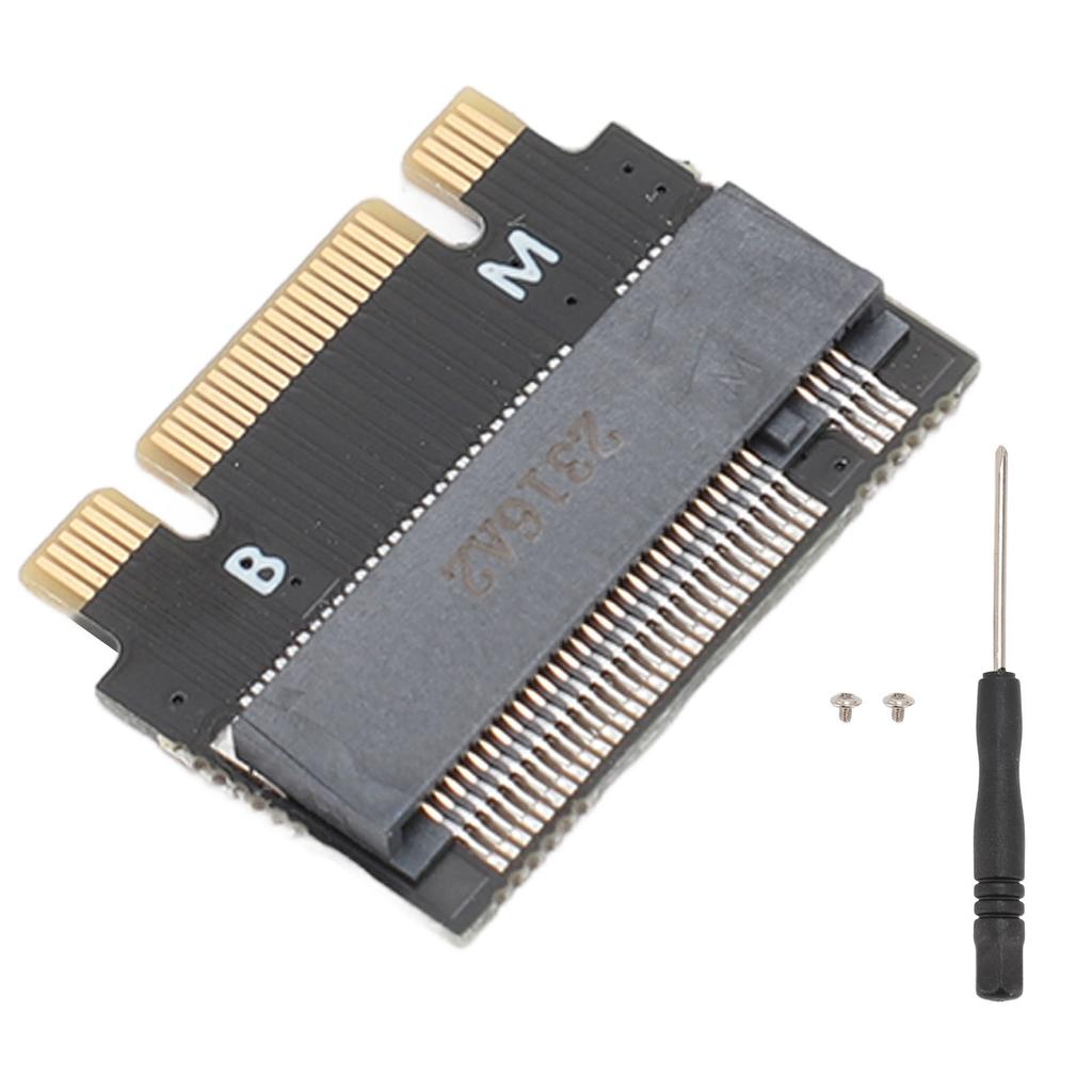 M.2 NVME M‑Key B+M 2230 to 2242 Male to Female Extension Adapter for ThinkPad X270 X280 T470 T480 L480 T580
