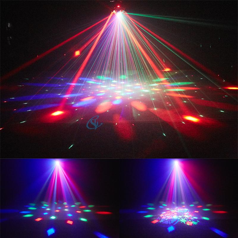 DJ Equipment 100W Six Arms Beam Led Moving Head Party Disco Ball Lights Effect Strobe Lamp DMX512 Control For Club Stage