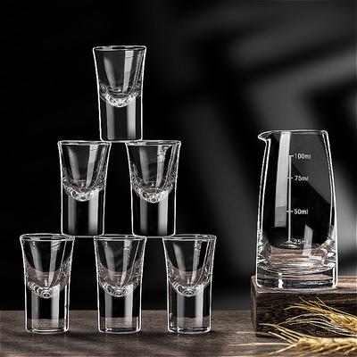 Verre à shot et distributeur de vin Verre à vin petit et créatif Fête Verre à Baijiu classique Verre à whisky Décanteur haut de gamme Accessoires de bar