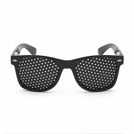 

Popular Pinhole Vision Correction Glasses with Multiple Hole Options ordinary full hole чорний