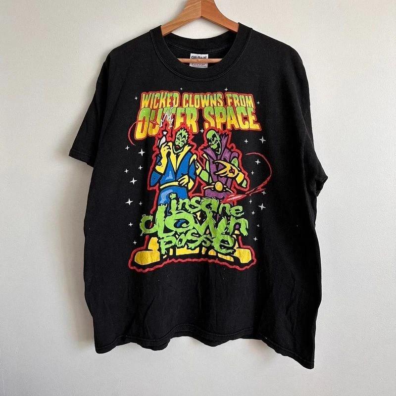 

Retro Insane Clown Posse Short Sleeve Unisex Tshirt For Men Women 4XL