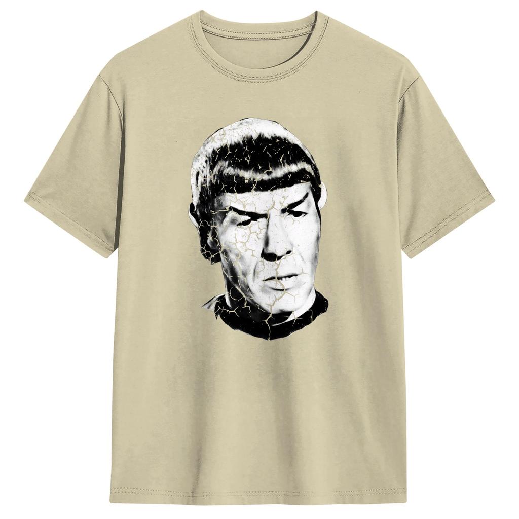 Oversized T Shirt Summer Mr Spock Enterprise Vulcan Stars Treks Fashion T Shirts Cotton Tshirt for Men Classic Short Sleeve Tops