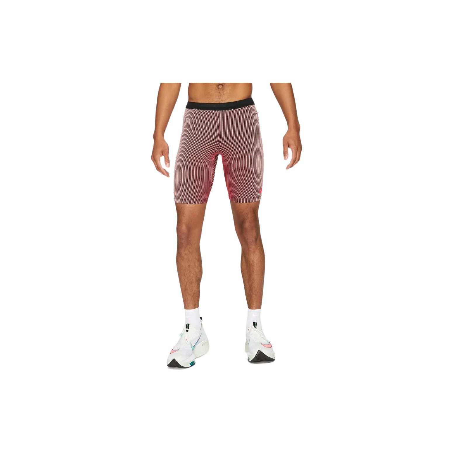Nike AeroSwift ADV Dri-Fit 1/2 Length Compression Running Half Tights Men s Bright Crimson DA1429-014 XXL