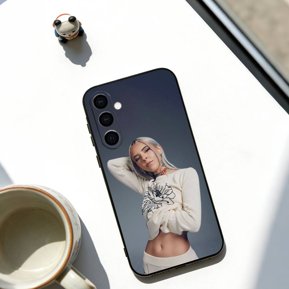 Young Miko Singer Phone Case Soft Black For Samsung Galaxy A73,A72,A71,A70,A53,A52,A51