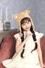 Clearstone Cosplay Halloween Fluffy Beige Headgear, Bear, Kids,