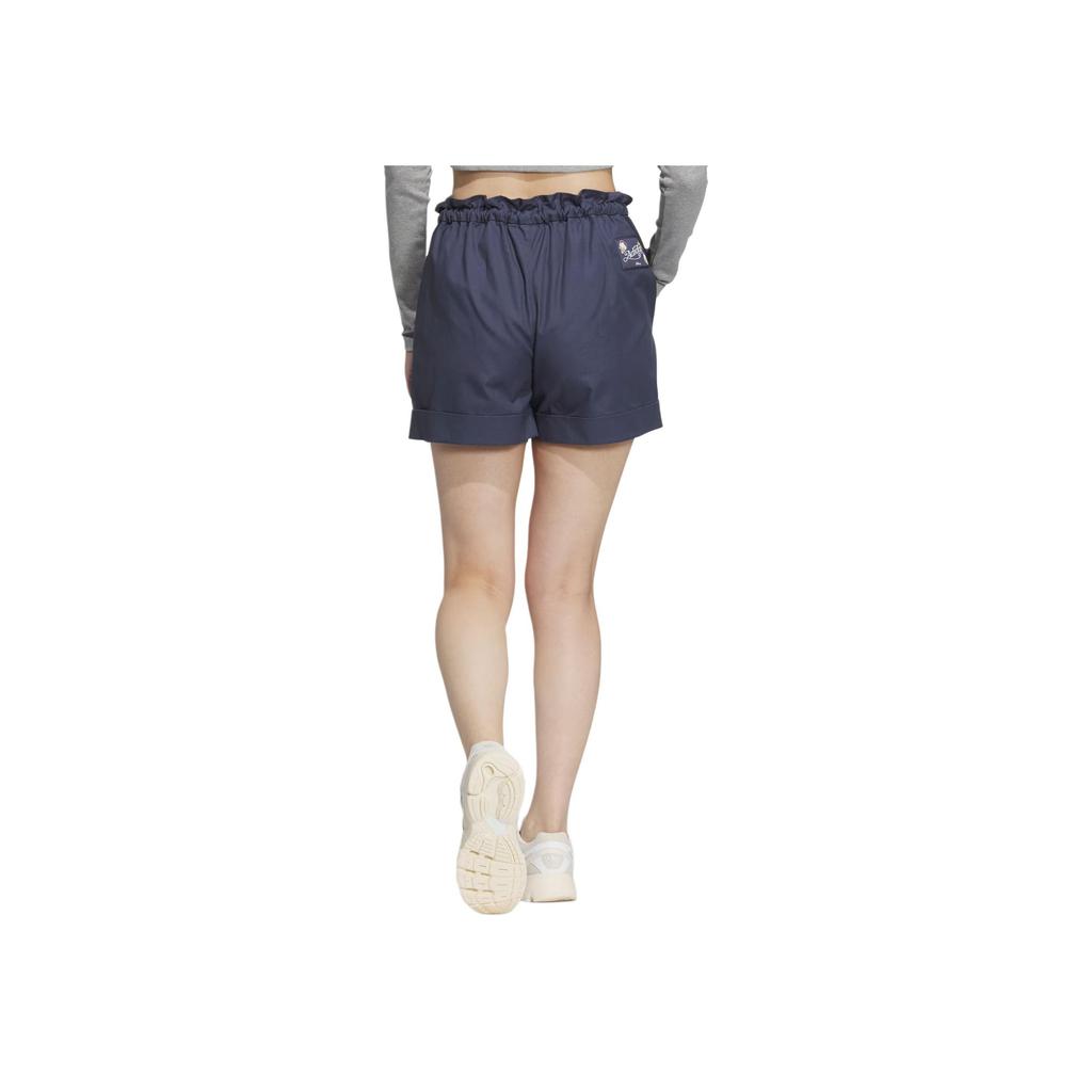 Adidas Originals X Disney Co-Branded HdL Shorts Classic Comfort Athletic Casual Shorts Women Bottoms Teal JP1433