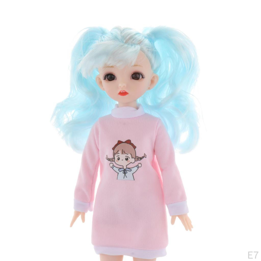 1 / 6 16 Ball Joints Girl Doll with Clothes