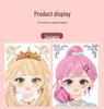 Princess Makeup Bag & Sticker Set - Cute DIY Dress-up Toy for Kids
