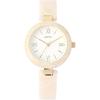 Fieldwork Women's Bangle Watch White Acetate Bracelet Japanese Movement 38mm