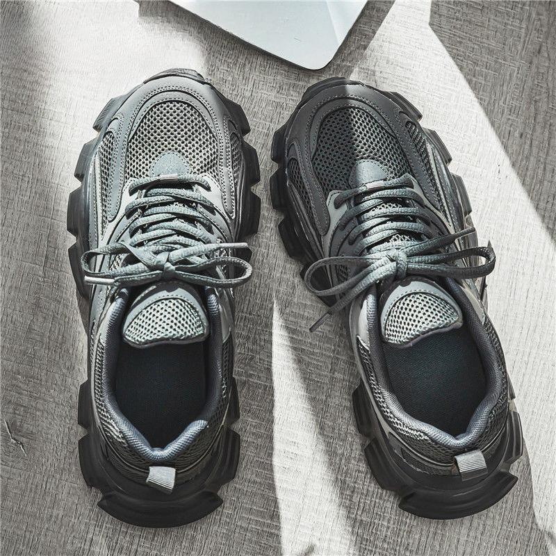 Fashion Minimalist Male Sports Shoes Running Mesh Upper Stylish Cheap Liquidation Lightweight Comfortable Outdoor Men's Casual Sneakers