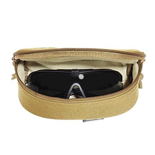 Tasmanian Tiger Eyewear Safe Eyeglass Case/Sunglasses Case, Coyote Brown (7649.346)