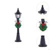 Mini Street Lamp Post Model Miniature Scenery Holiday Decor Fairy Garden Sculpture