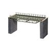 Straight Bridge Pier - Noch - 67024 - Laser-Cut Kit - 180 Mm - Railway Modelling