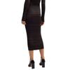 Boss Womens/Ladies Farmina Ribbed Knitted Midi Skirt