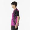 Mizuno Game Short Dynamotion Officially Approved by the Japan Badminton 62JAB030 Magenta Tennis/Badminton Shirt, Sleeve, Moisture-Wicking,