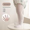 Mädchen Ultra-Dünne Mesh Atmungsaktive Baby Leggings mit Schleife