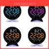 Digital Led Alarm Clock With Night Light And Calendar For Bedroom Decor