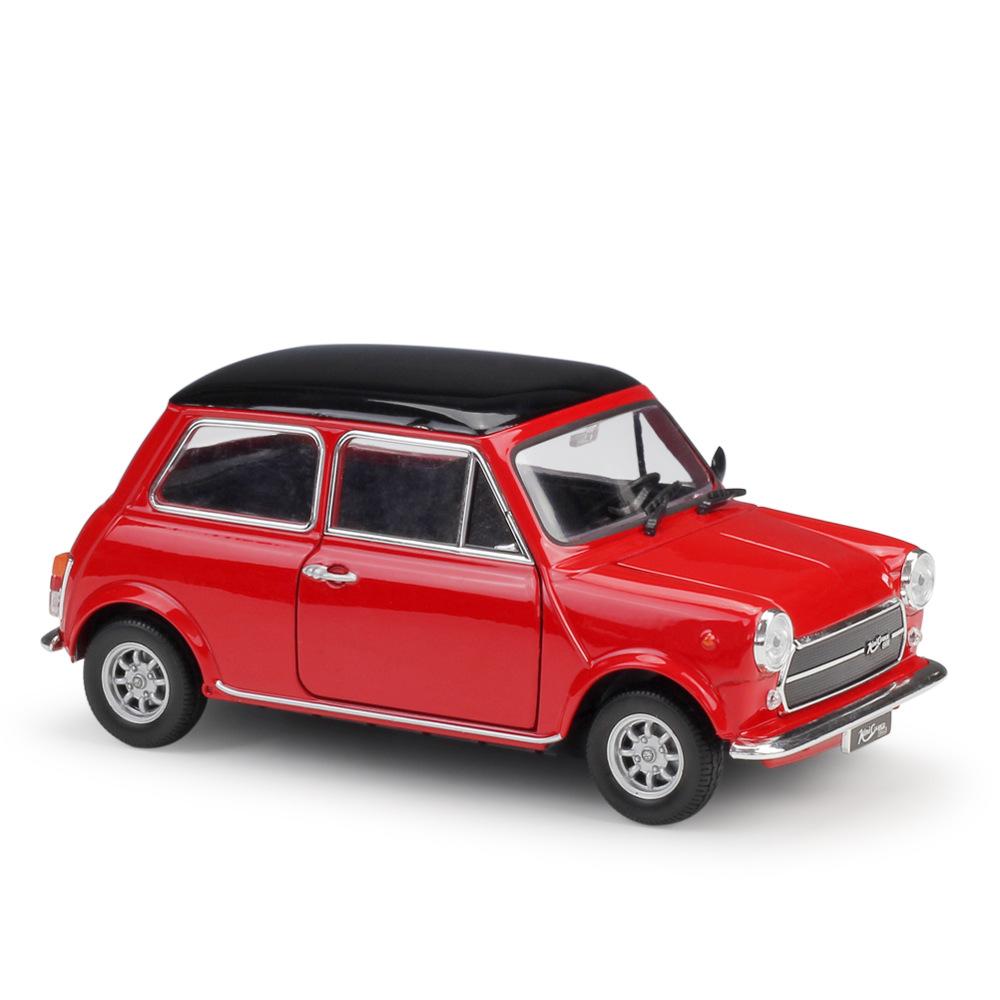 

WELLY 1/24 MINI COOPER 1300 Alloy Mini Car Model Diecasts Metal Classic Car Vehicles Model High Simulation Collection Kids Gifts красный