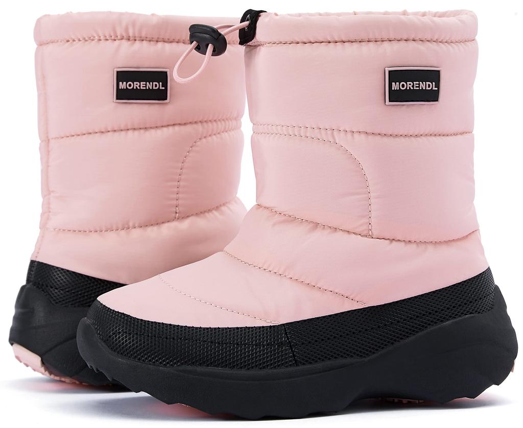 MORENDL and Snow Cotton Shoes for Snow Winter Snow Snow Cold Girls and Size 23CM Kids' Women's Boots, Play, Boots, Children's Shoes, Non-Slip,