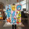 The Cat in the Hat Flannel Blanket, High quality Comfortable for All Seasons, Home Decor, Warmth and Comfort