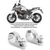 38mm 1.5in Universal Foot Rest Footpeg Mounting P Clamp Motorcycle Accessory Fit for Honda(Electroplate )