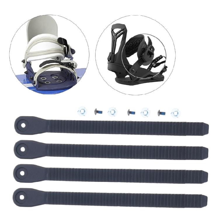 Cinturino di ricambio per scaletta per attacchi da snowboard, cinturino per caviglia da snowboard, cinturino resistente per puntale per attacchi da snowboard
