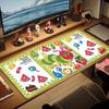 Hungry Caterpillar Color Mouse Pad Large Gaming Table Cushion Non-slip Laptop Tablet Big Mousepad XXL Mat Mini PC Playmat With Lock Edge