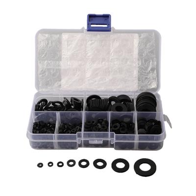 500pcs Nylon Washers Flat Nylon Corrosion-Free For Industrial Fixings