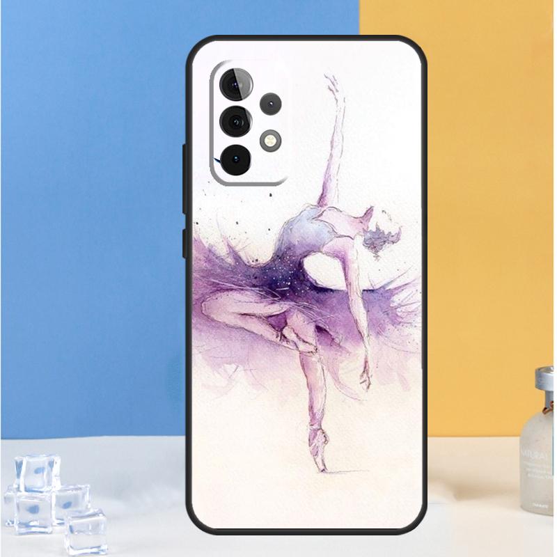 Ballerina Girl Dancing Cover For Samsung Galaxy A54 A34 A14 A32 A22 A12 A13 A23 A33 A53 A73 A51 A71 A52 Case