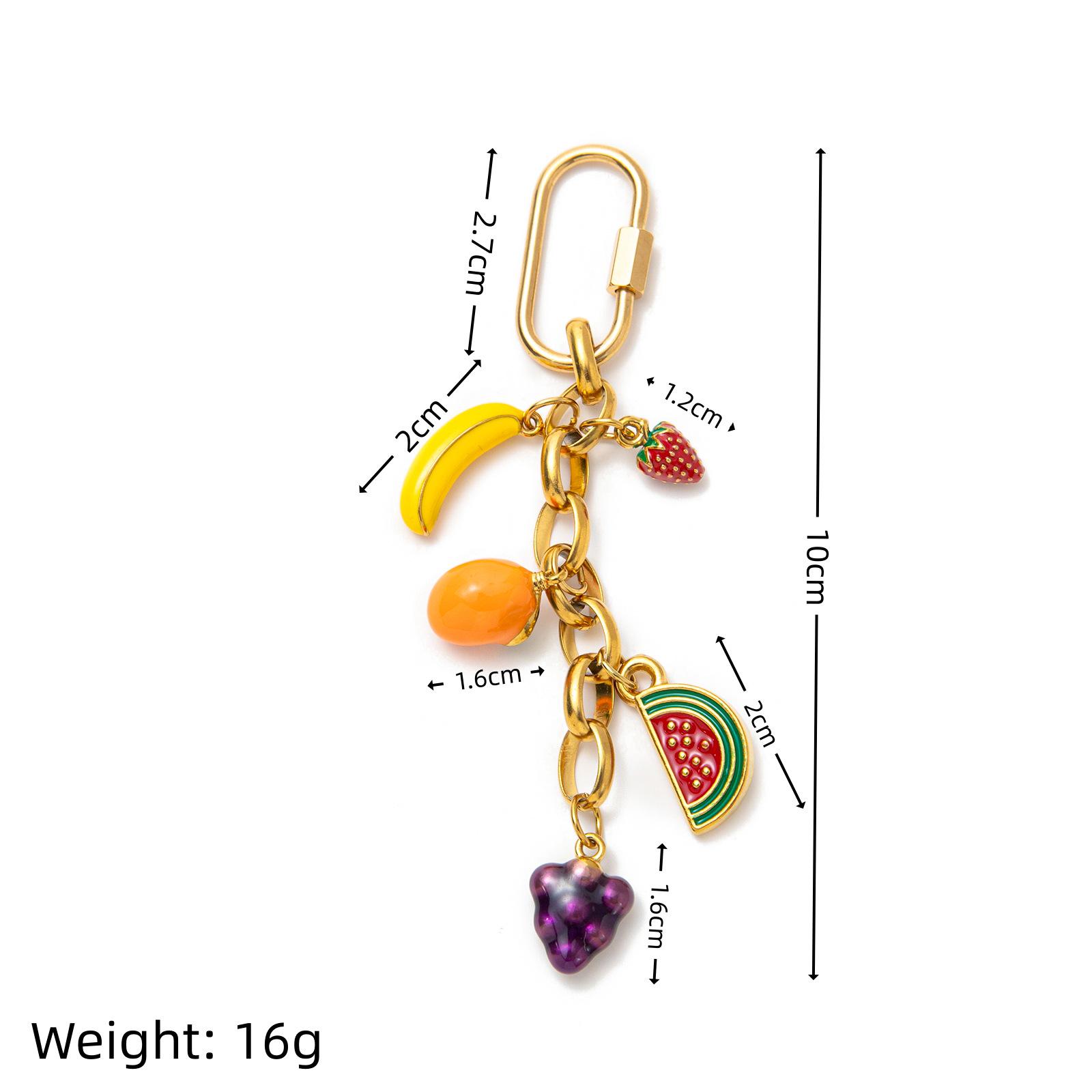 18K Color-Retained Stainless Steel Bikini Buckle Pendant