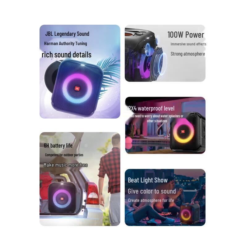 JBL Partybox Encore Essential Portable Bluetooth Speaker