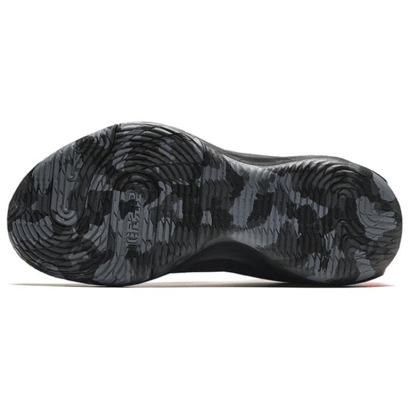 Anta Wind Tunnel 4 Abrasion Resistant Low top Basketball Shoes Men's Black Sneakers 112411605-2