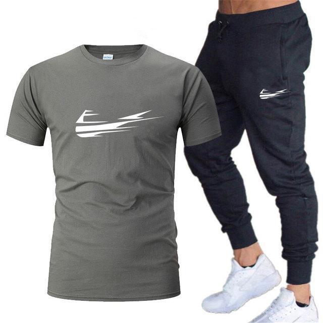 Set uomo Casual da uomo Tuta estiva set da uomo Set due pezzi T Shirt Marca  Track Abbigliamento Maschile Tute sportive S-3XL acquista in modo economico  — spedizione gratuita, recensioni reali con