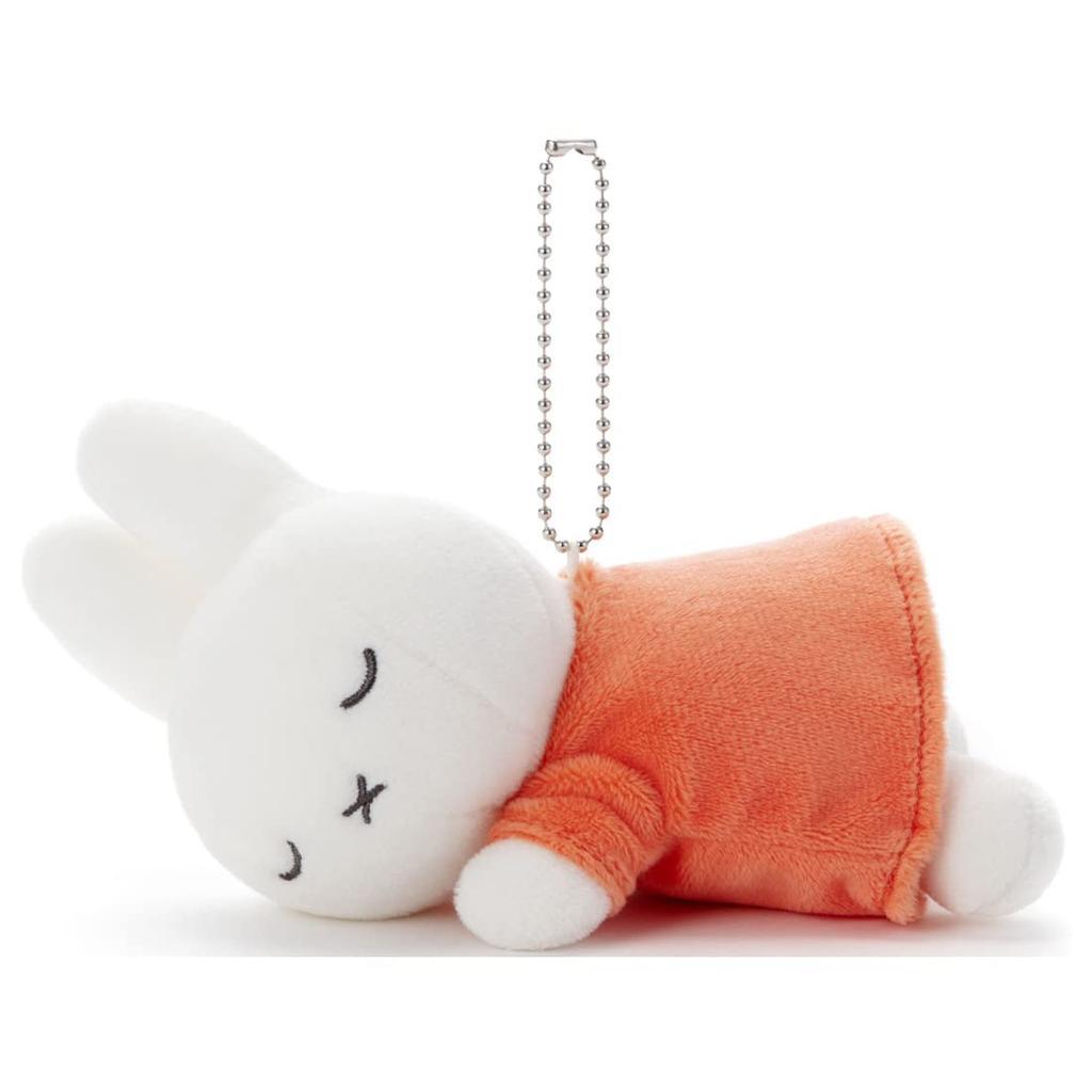 Bruna Sleeping Friend Ball Chain Mascot Miffy A Plush Toy Width 14cm approx.