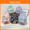 Printed Capybara Backpack Outdoor Large Capacity Travel Bag Schoolbag Student