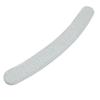 50Pcs Gray Curved Double-Side Nail Files 100 / 180 Grit Emery Board Sandpaper Nail Sanding Manicure Tool