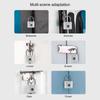 Metal Padlock Keyless Biometric Security Lock Keyless Fingerprint Security Lock 47x76mm for Gym Locker Fence & Gate