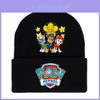 Paw Patrol Knitted Acrylic Hat Thermal Insulated Roll Brim For Winter Outdoor Unisex Adults