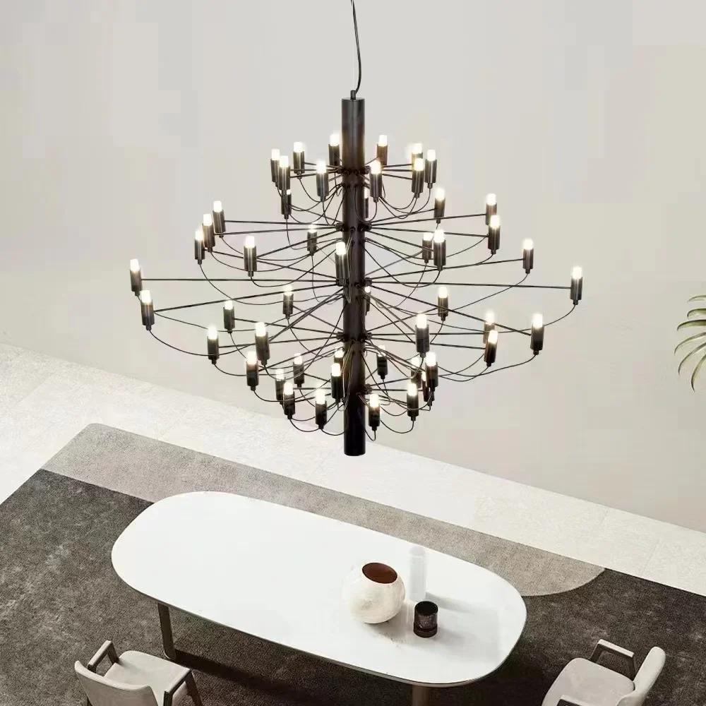 Modern Led Ceiling Chandelier Replica Pendant Lights Luxury Flo Suspension Lamp Living Room Hotel Kitchen Decor Hanging Lustre