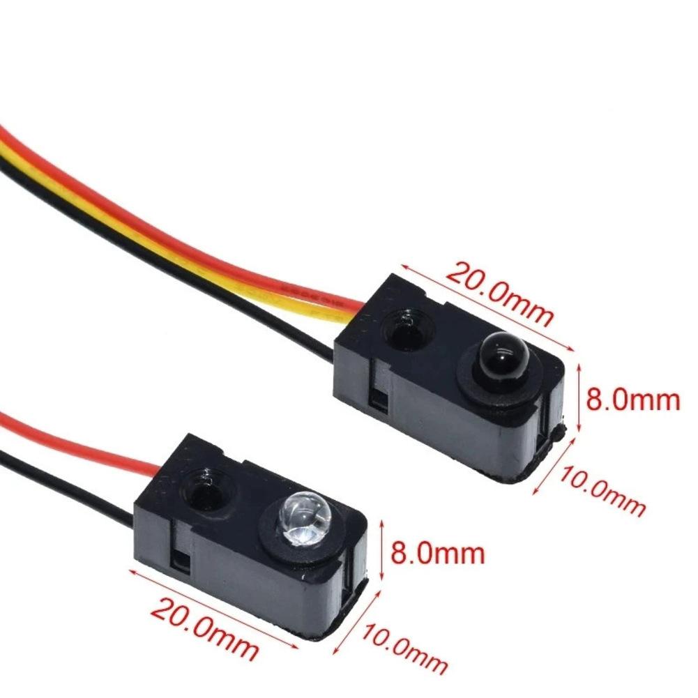 4 Pair Infrared Photoelectric Switch Sensor QT30CM For Electrical Equipment Supplies Security Systems Accessories