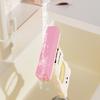 Mini Foldable Desktop Mop Cat Pattern Small Mop with Self-Wringing System Wet/Dry Cleaning Tool Tabletop Mop