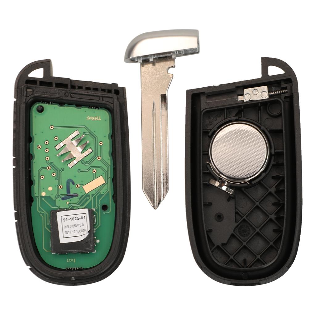 Jingyuqin M3N-40821302 Smart Card Remote Control Key 433MHz for Dodge Durango 2015-2022 Fob ID46 PCF7953 Chip 2/3/4/5 Buttons
