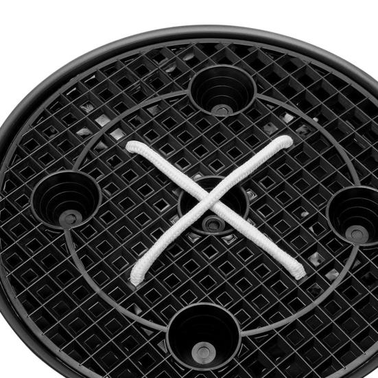 4 Pcs Self-Watering Fabric Pot Base Auto-Irrigation Plant Saucer Breathable Planter Base for 5 Gallon Grow Bag Prevent Plant Rot
